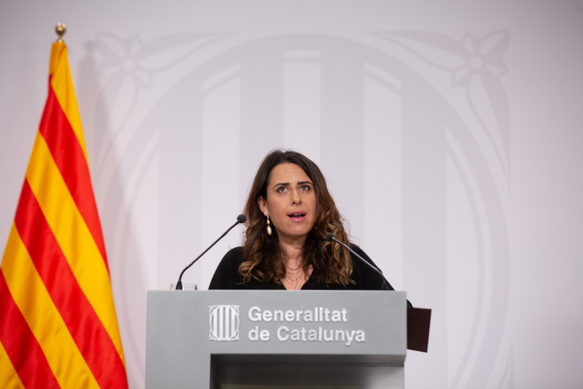 La portaveu del Govern, Patrícia Plaja.