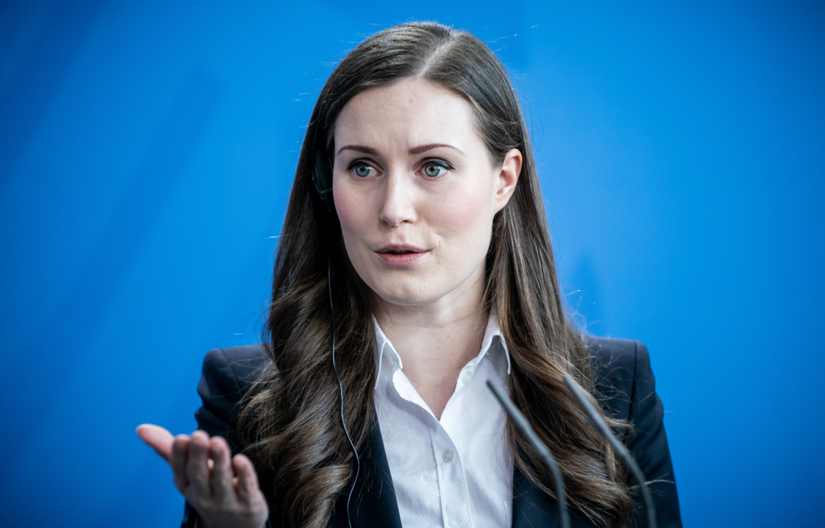 EuropaPress 4226513 filed 19 febrer 2020 berlin sanna marin prime minister of finland speaks