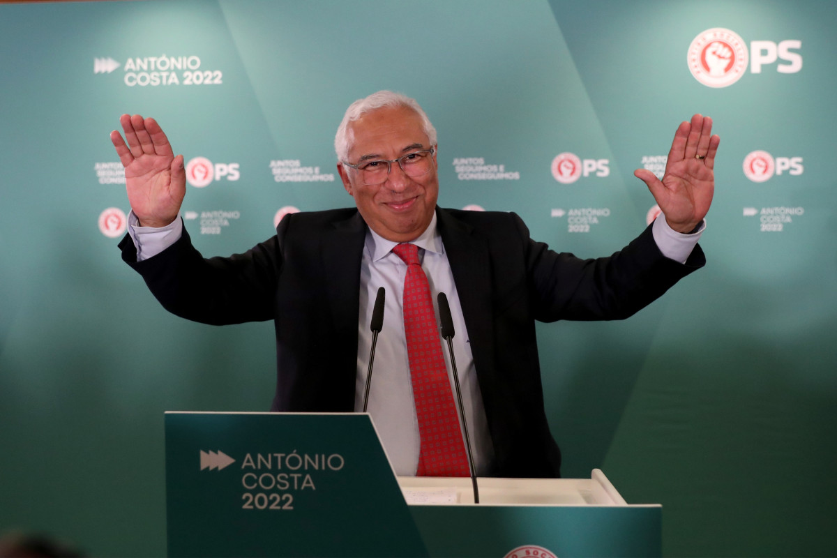 EuropaPress 4225260 31 january 2022 portugal lisbon portugués incumbent prime ministr and