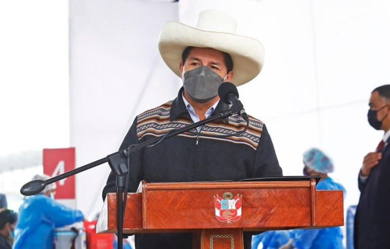 Arxiu - El president del Perú, Pedro Castillo