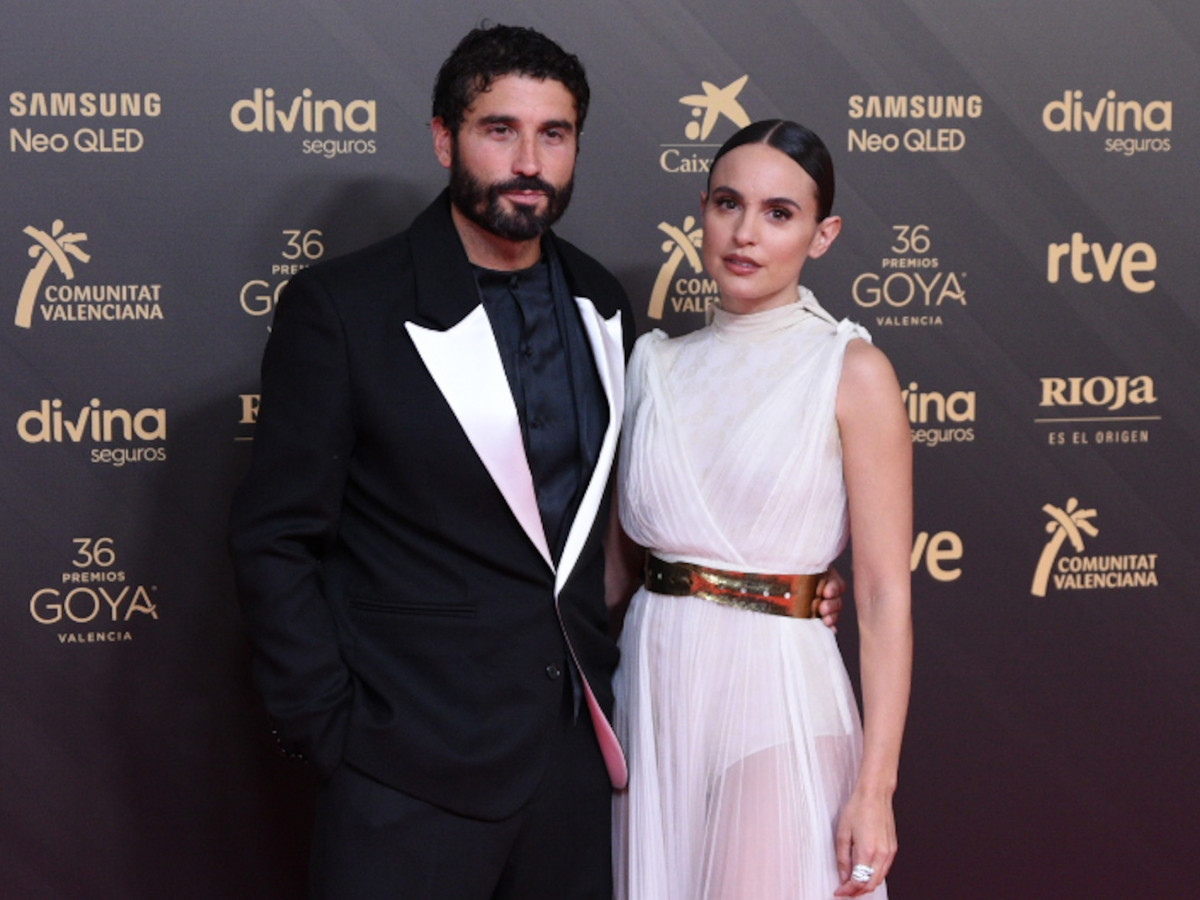 Álex García i Verónica Echegui a la gala dels Goya