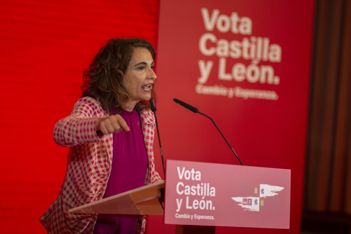 La ministra d'Hisenda, Maria Jesús Montero.