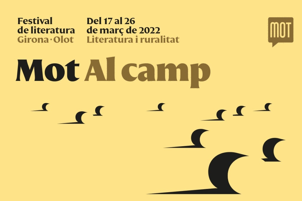 Cartel del Festival Mot de literatura 2022