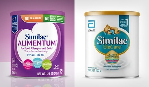 Arxiu - Les llets infantils Similac Alimentum i Similac Elecare