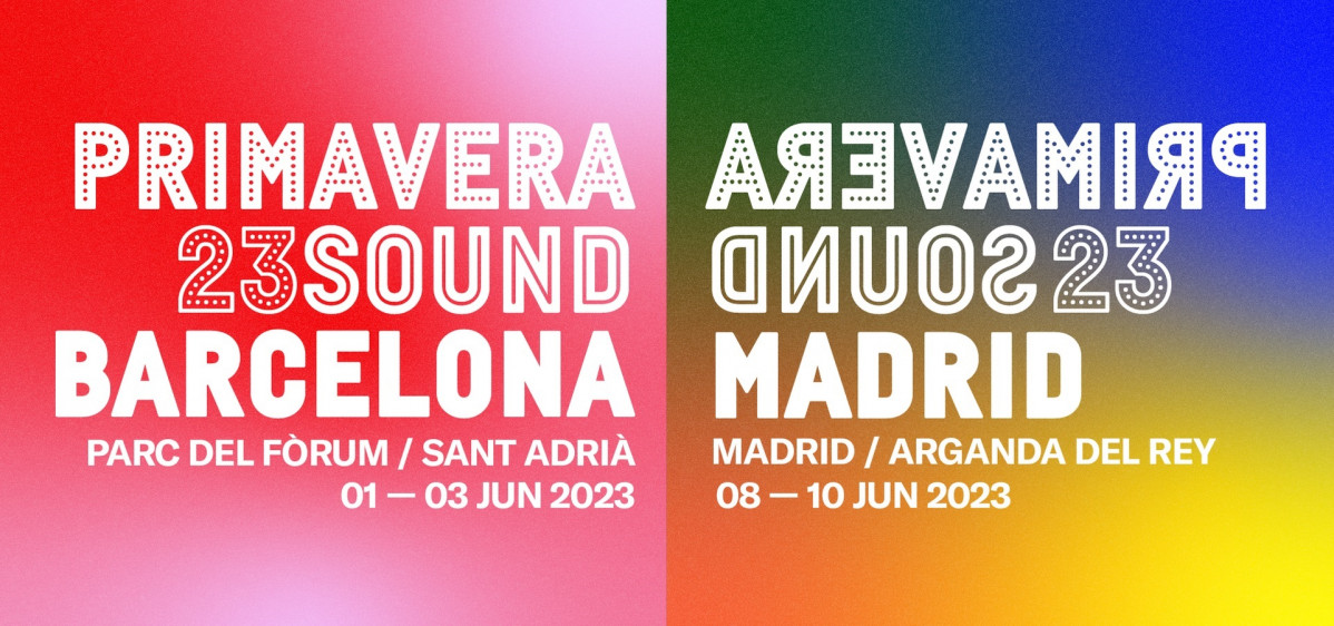 El Primavera Sound 2023 tindrà doble seu a Barcelona i Madrid