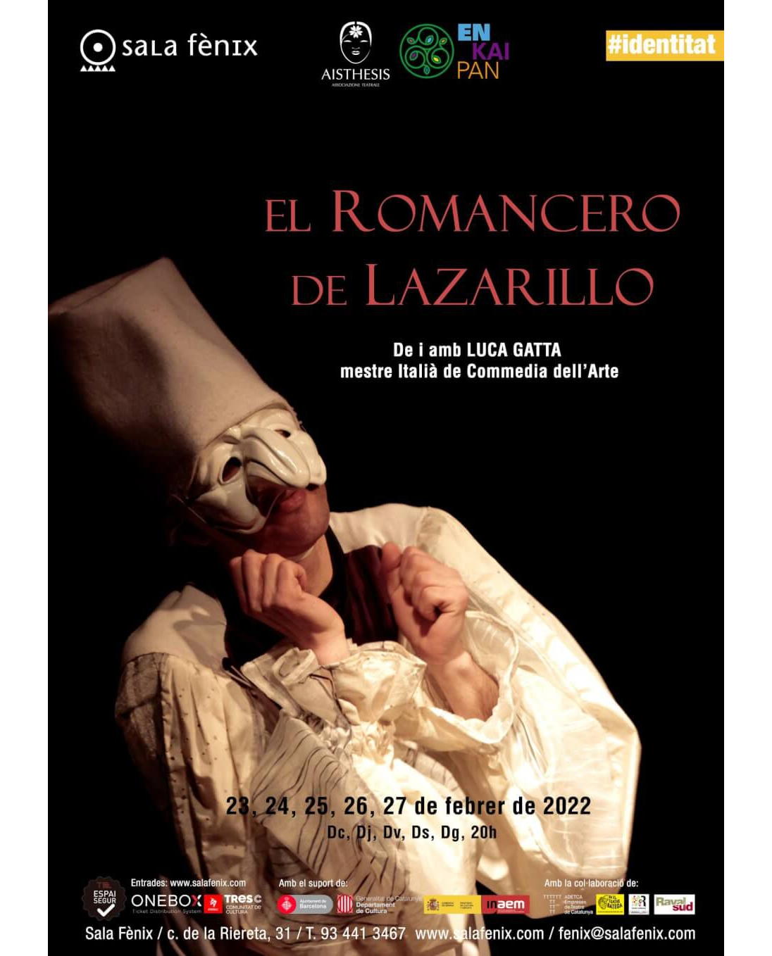 Teatre.Fu00e9nix.Romancer de Lazarillo