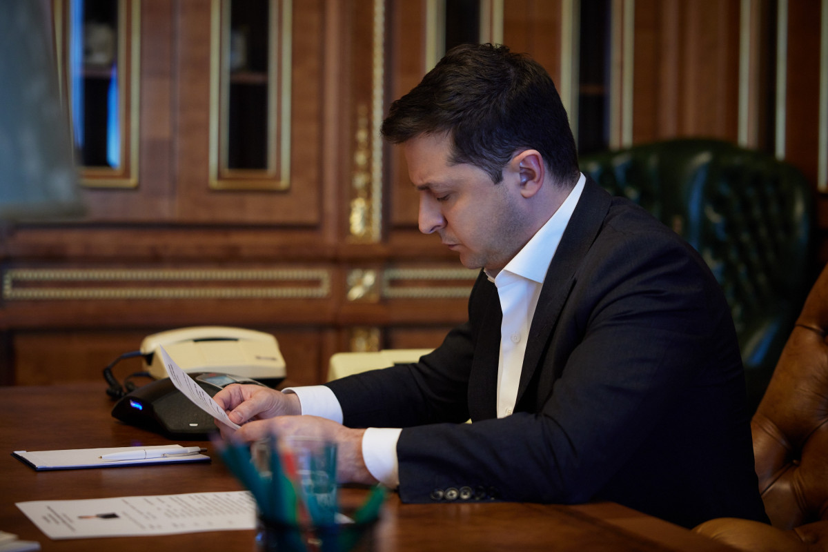 Volodimir Zelenski, president d'Ucraïna