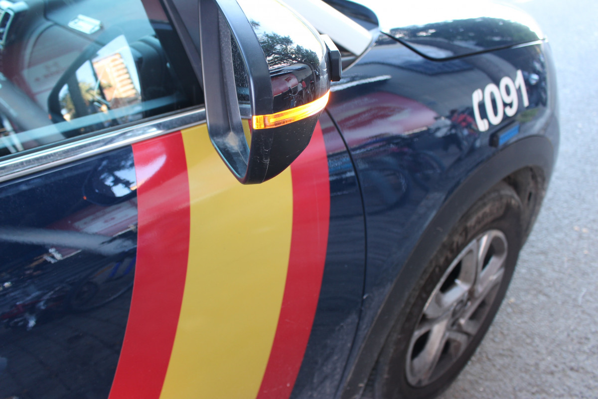 Arxiu - Imatge d'un cotxe de la Policia Nacional