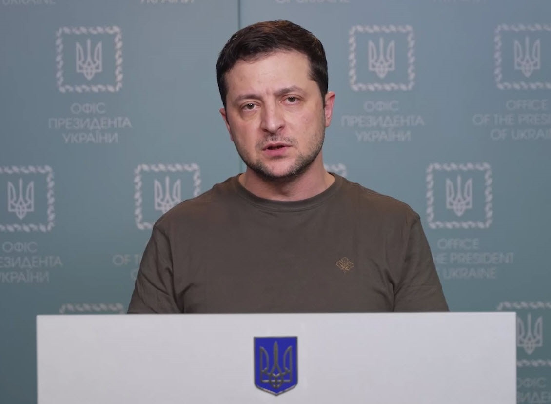 El president d'Ucraïna, Volodimir Zelenski