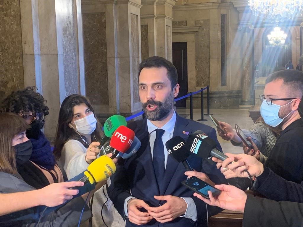 L'expresident del Parlament i actual conseller d'Empresa i Treball de la Generalitat, Roger Torrent