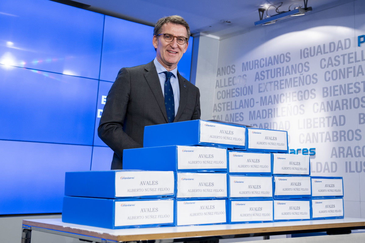 El president de la Xunta de Galícia, Alberto Núñez Feijóo