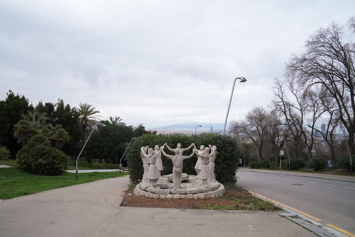 Monumento La Sardana en Monjuïc