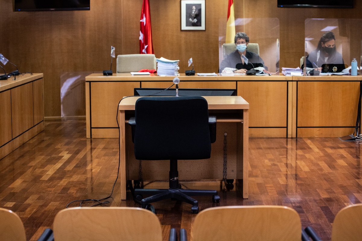 EuropaPress 3948049 sala audiència provincial madrid on declarant acusat matar jove 20