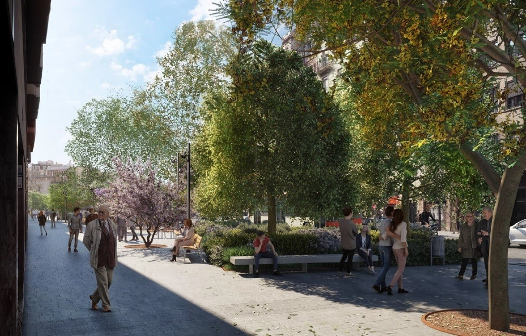 Barcelona iniciarà la transformació de Pi Maragall en un eix verd que uneixi els districtes de Gràcia i Horta-Guinardó al juny.