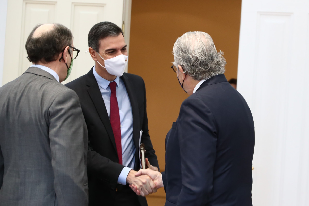 EuropaPress 4335245 sanchez saludant ignacio sanchez galan iberdrola jose bogues endesa