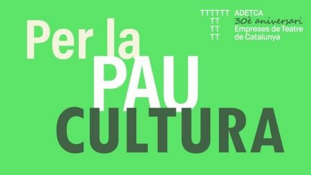 Imagen del logo de la Associació d'Empreses de Teatre de Catalunya (Adetca) por el Día Mundial del Teatro