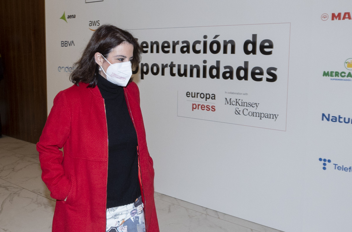 EuropaPress 4346598 vicesecretària general psoe adriana llastra arribada auditori beatriz madrid