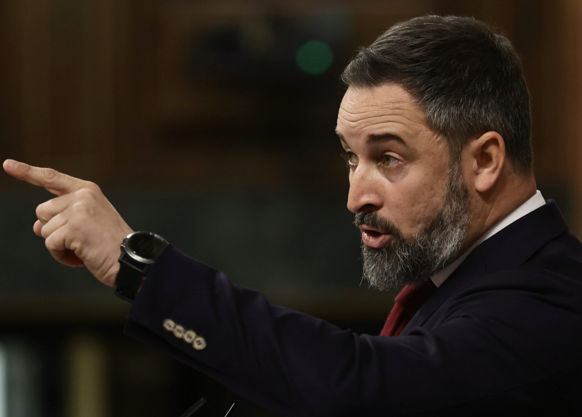 EuropaPress 4351038 lider vox santiago abascal intervé sessió plenària congrés diputats 30