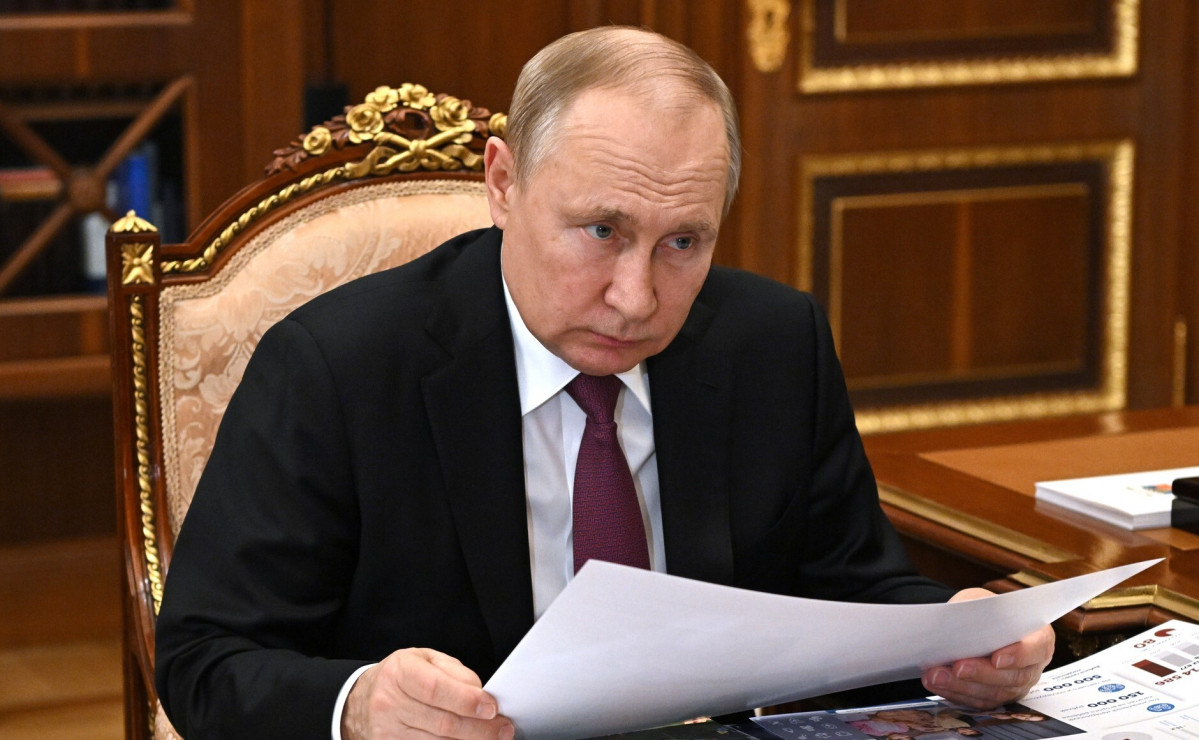 EuropaPress 4332899 handout 21 març 2022 russia moscow russian president vladimir putin speaks