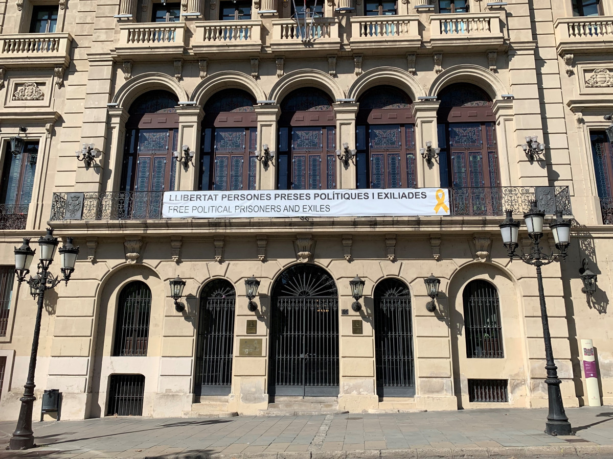 Façana de l'Ajuntament de Lleida aquest dimarts