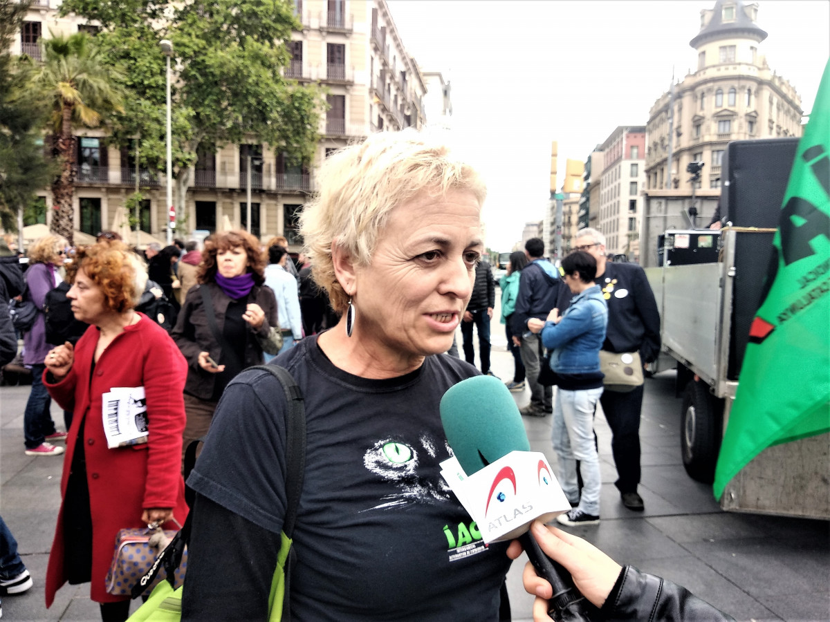 Assumpta Barbens, Intersindical Alternativa de Catalunya (IAC)