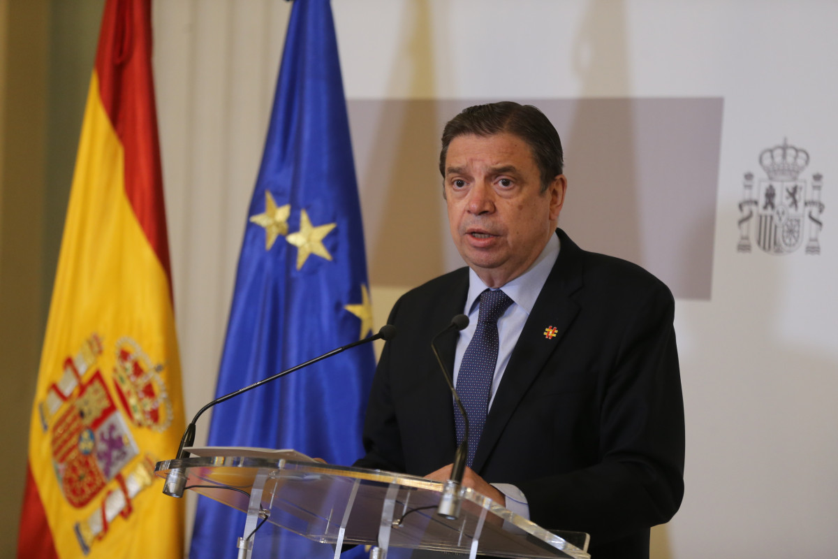 Arxiu - El ministre d'Agricultura, Pesca i Alimentació, Luis Planas,