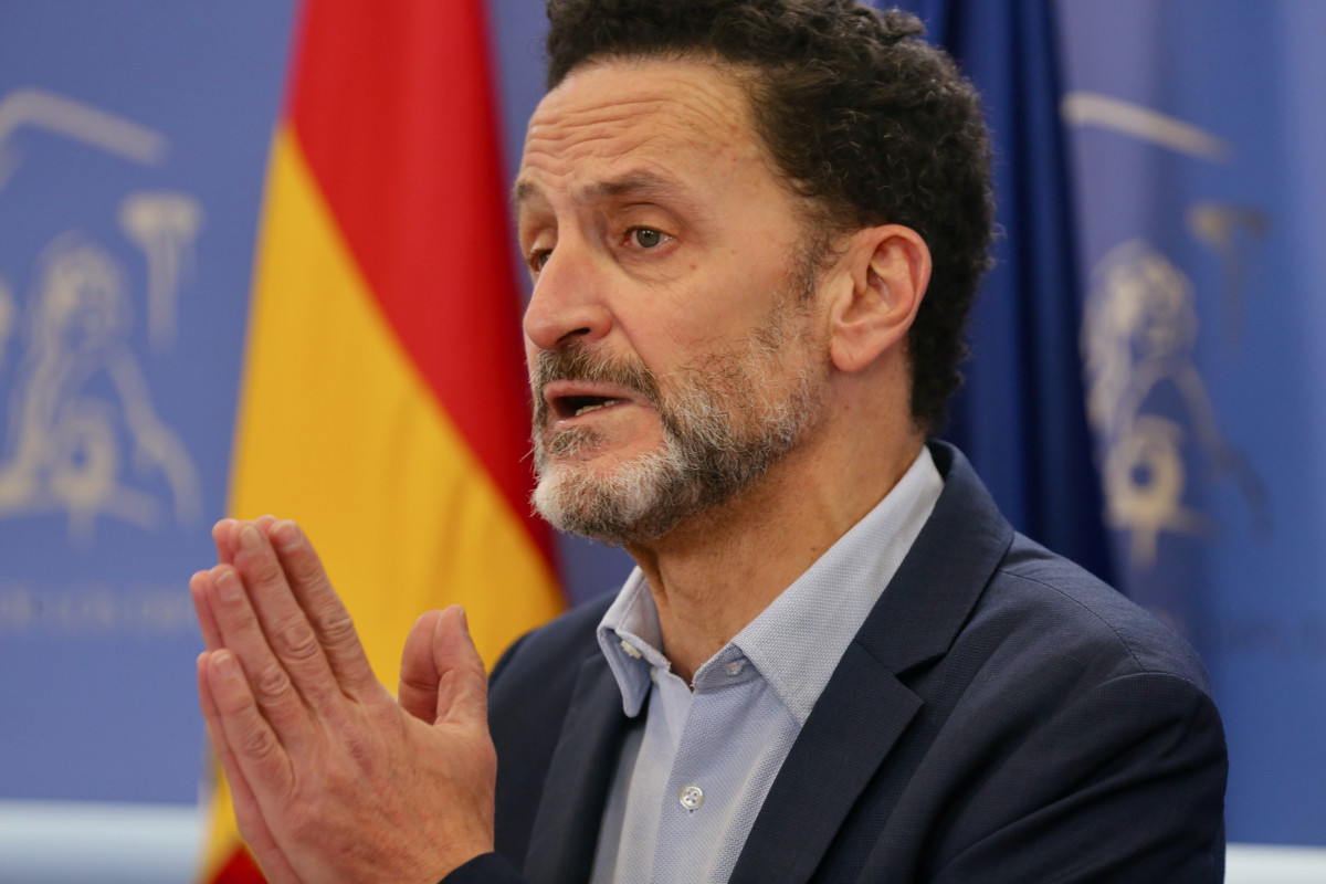 El portaveu adjunt de Ciutadans, Edmundo Bal, compareix en una roda de premsa al Congrés.