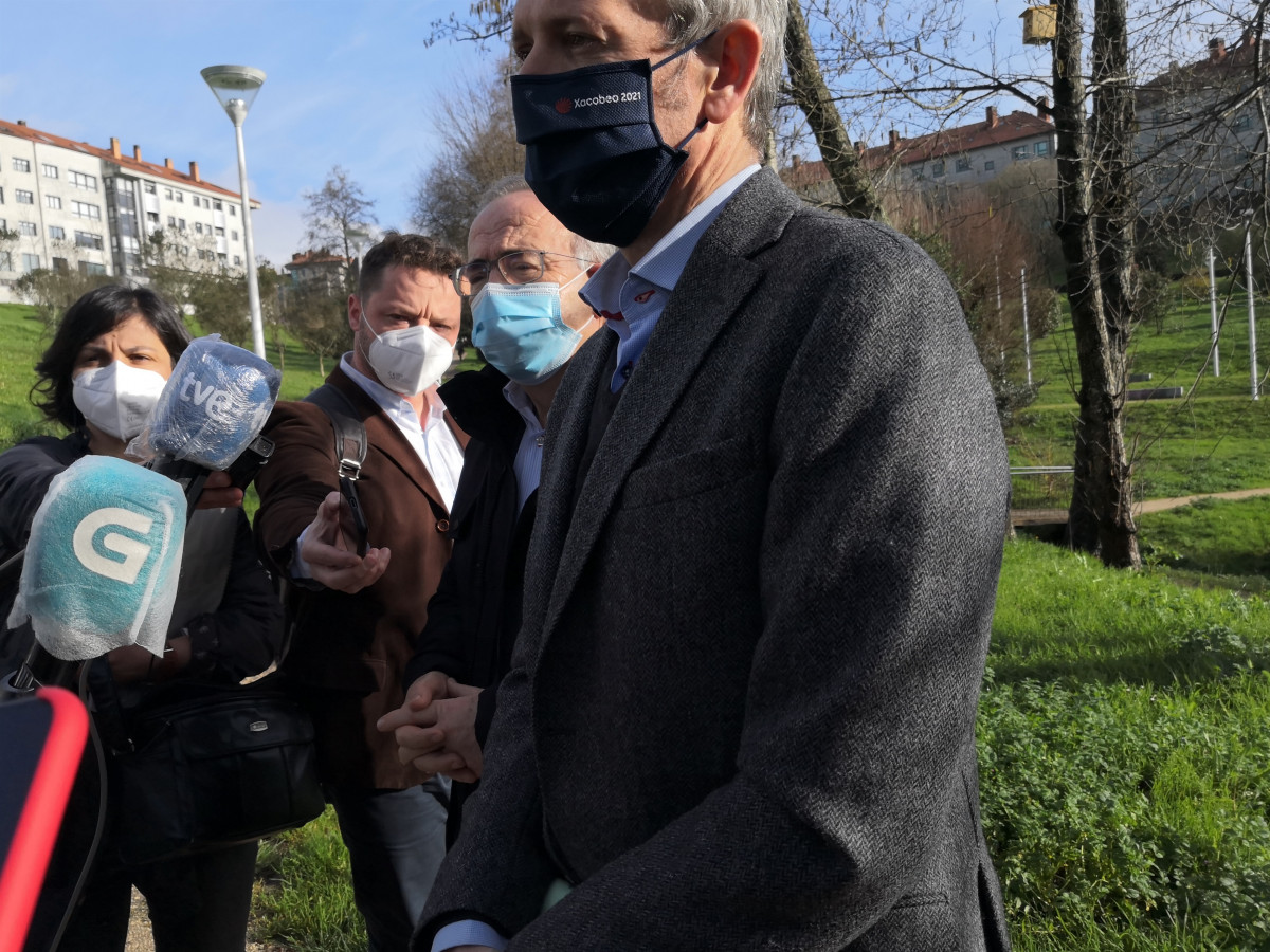 El vicepresident de la Xunta, Alfonso Rueda