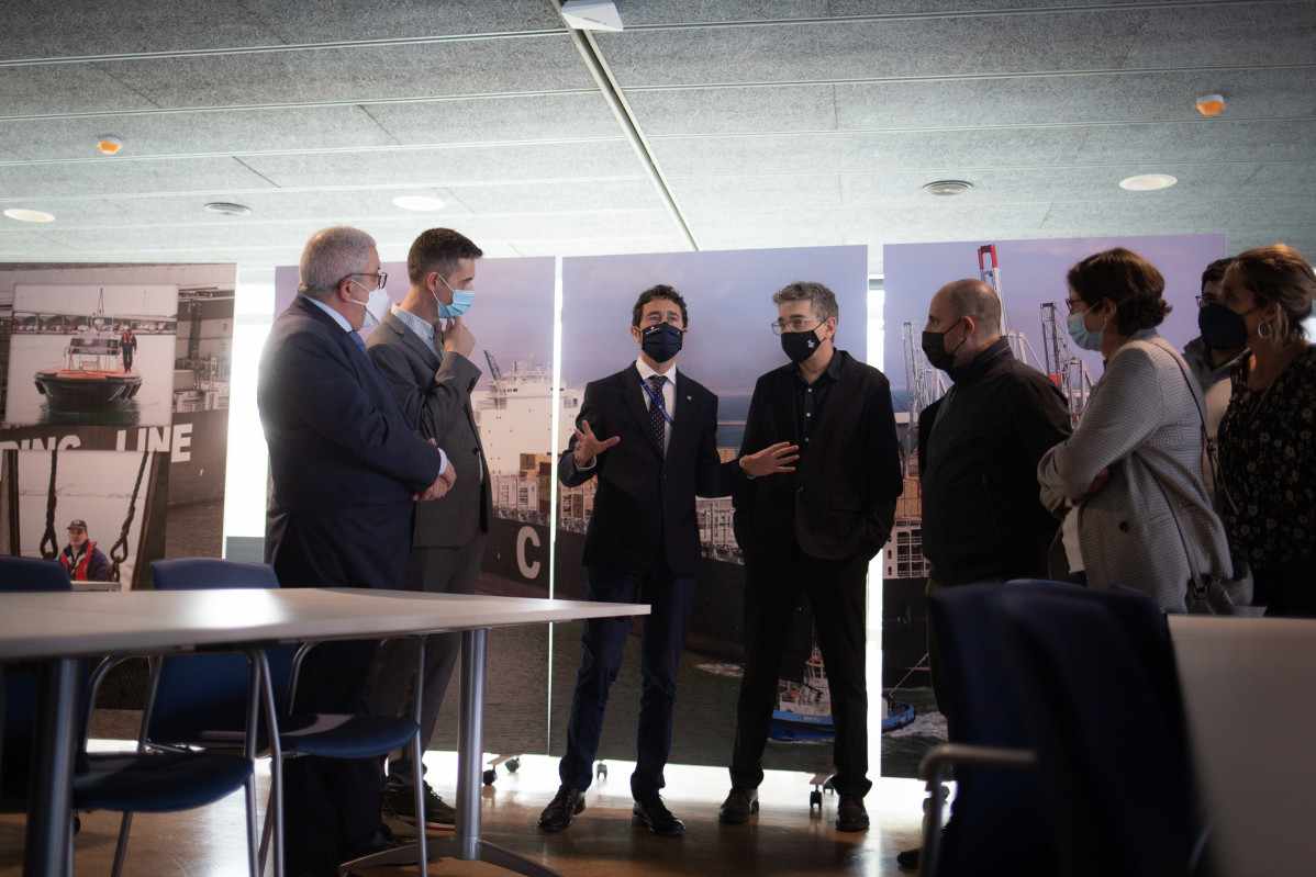 EuropaPress 4391452 tinent alcalde jordi marti 3i president port barcelona damia calvet