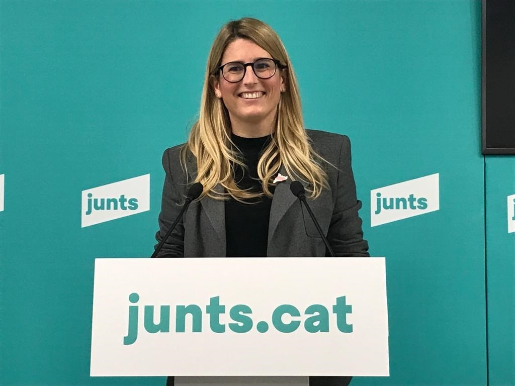 Arxiu - La vicepresidenta de Junts i diputada de Junts, Elsa Artadi