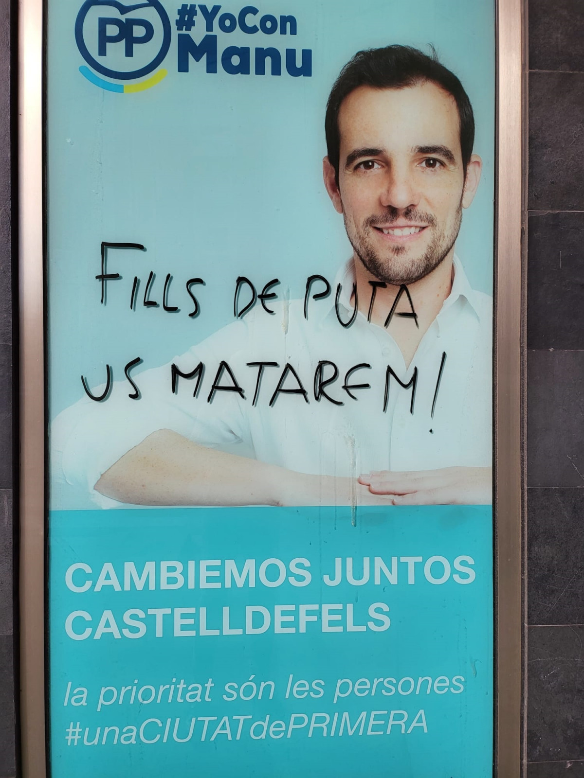 EuropaPress 4405274 pintades aparegudes dilluns seu pp castelldefels barcelona