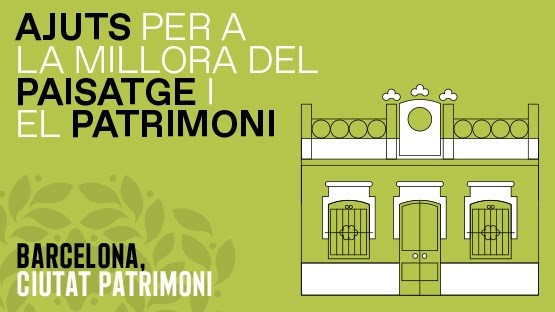 El Ayuntamiento de Barcelona ha convocado dos ayudas por un total de 3,2 millones para proteger y mejorar el paisaje y el patrimonio de la ciudad