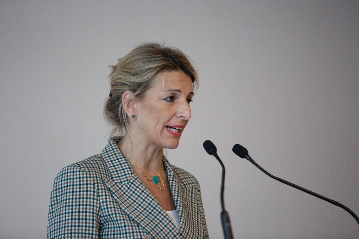 EuropaPress 4398883 vicepresidenta segona govern ministra treball economia social iolanda