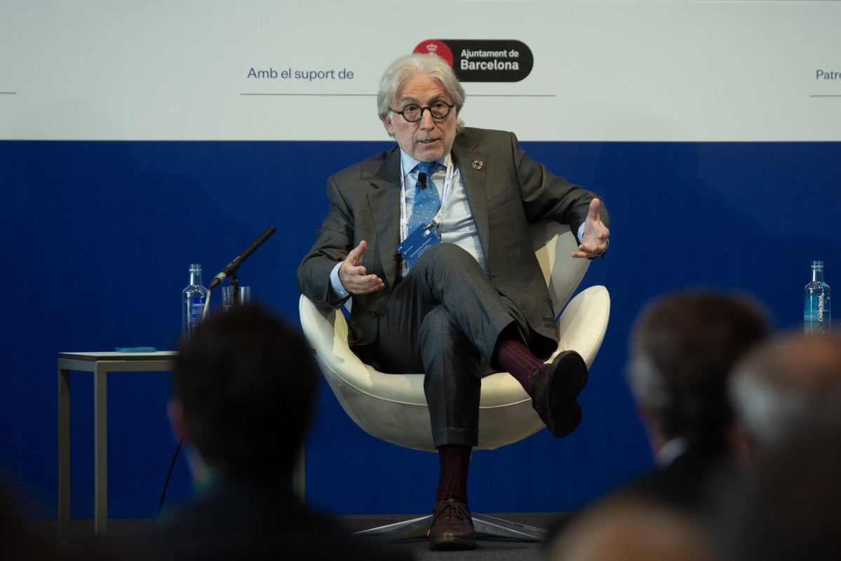 El president de Foment del Treball, Josep Sánchez LLibre