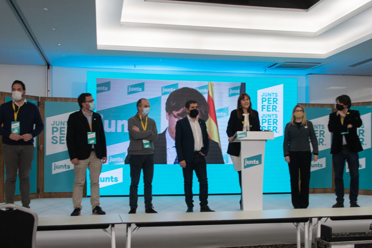 EuropaPress 3563715 numero jxcat barcelona laura borras ofereix roda premsa valorar resultats
