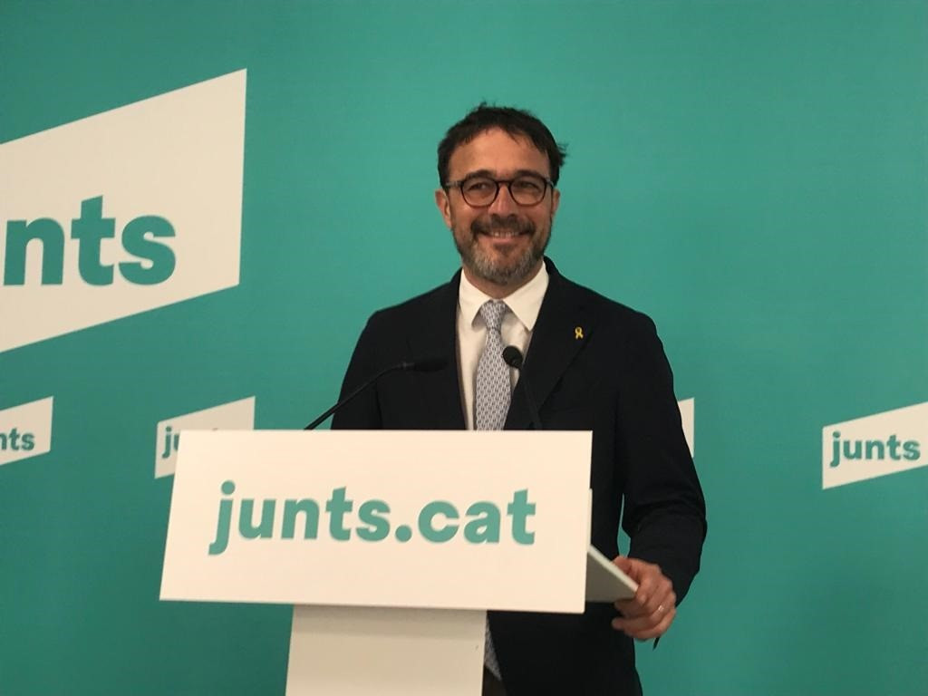 El portaveu de Junts, Josep Rius