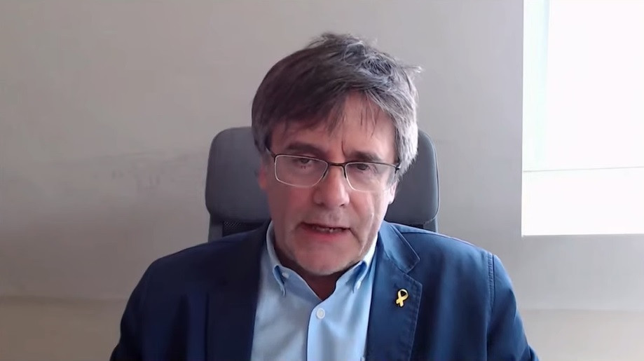 L'expresident de la Generalitat i president del Consell per la República, Carles Puigdemont