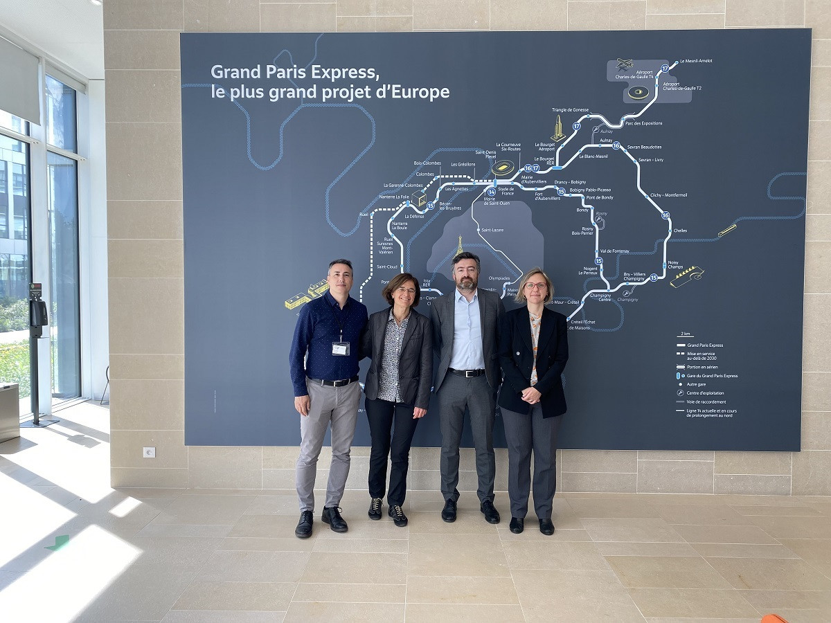 TMB prestará asistencia técnica para el nuevo Metro automático de la región de París