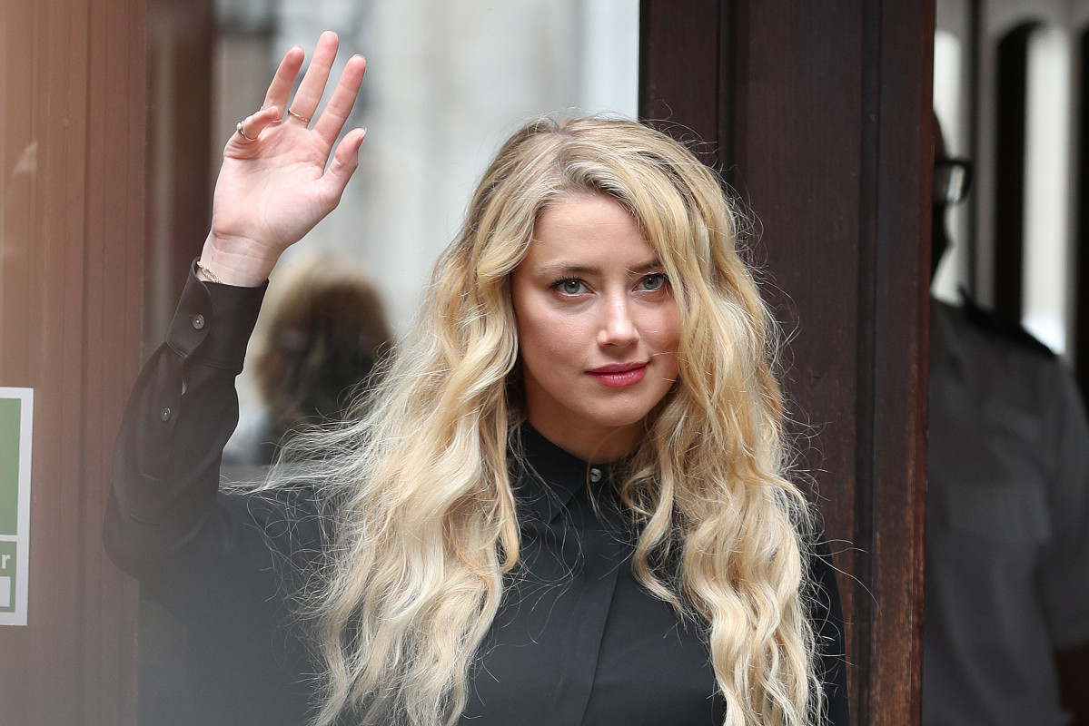 EuropaPress 3253634 28 july 2020 england london usactress amber heard arrives at the high court