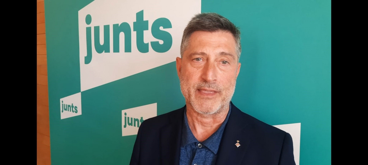 El portavoz del grupo municipal de Junts en el Ayuntamiento de Barcelona, Jordi Martí.