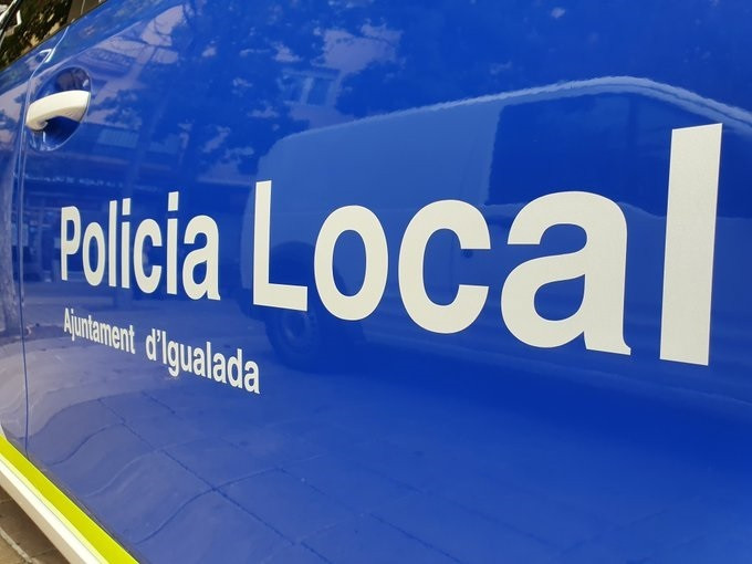 Cotxe de la Policia Local d'Igualada.