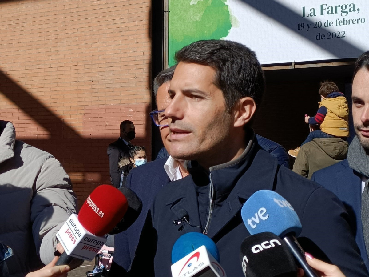 El portaveu del grup de Cs al Parlament, Nacho Martín Blanco