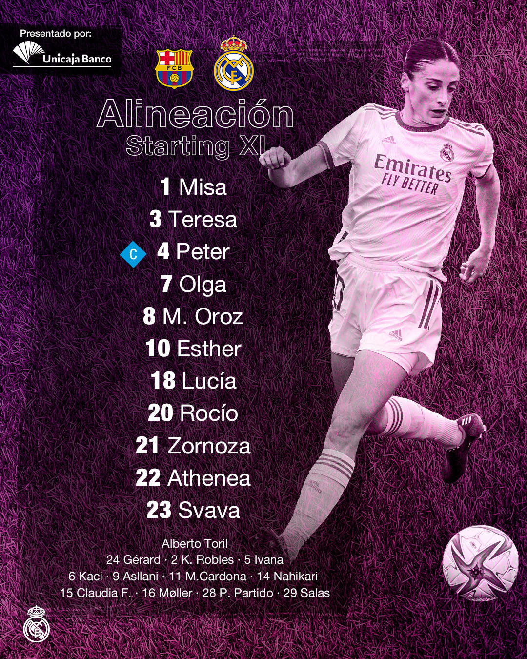 Alineaciu00f3 real madrid