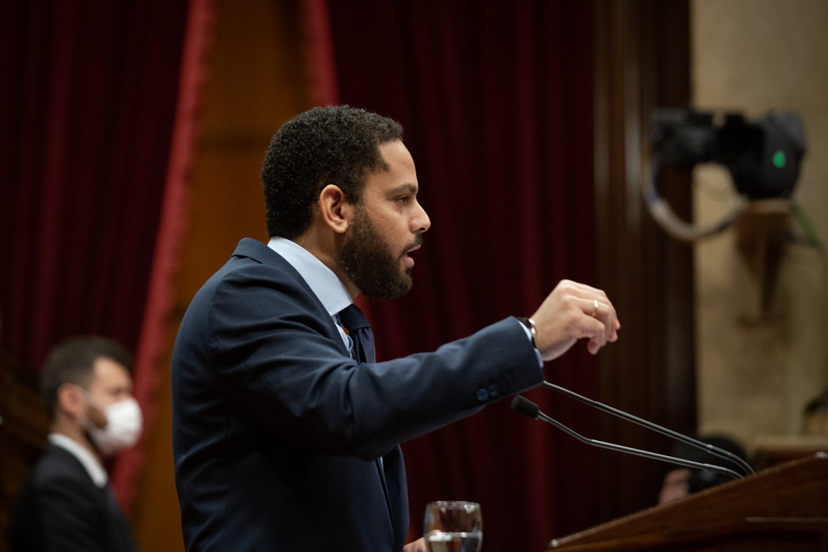 Imatge d'arxiu - El líder de Vox al Parlament, Ignacio Garriga