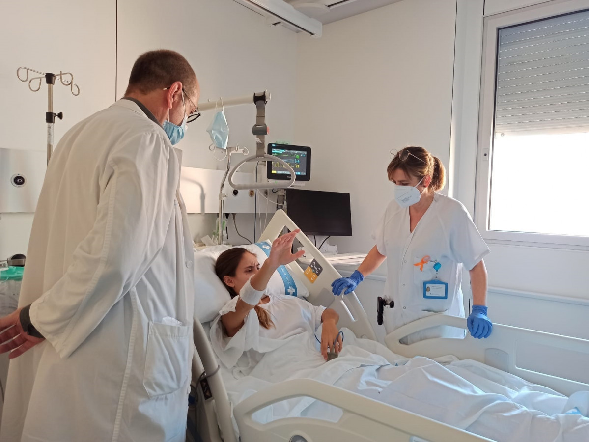EuropaPress 4042555 pacient sofert ictus isquèmic agut hospital josep trueta
