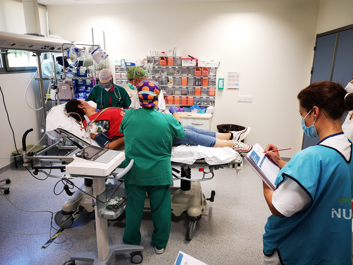 EuropaPress 3752823 simulacre codi ictus hospital ronda analitzar circuit atenció pacients