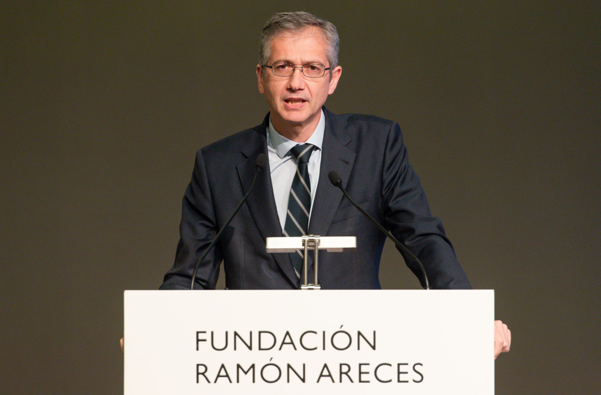 EuropaPress 4474378 governador banc espana pablo hernandez cos modera debat covid 19 guerra