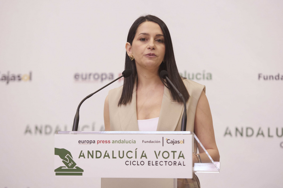 EuropaPress 4469405 presidenta ciutadans ines arrambades trobada informativa andalucia vota
