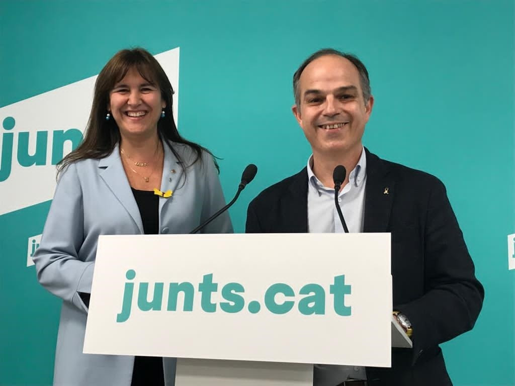 EuropaPress 4496841 presidenta parlament laura esborras exconseller vicepresident junts jordi