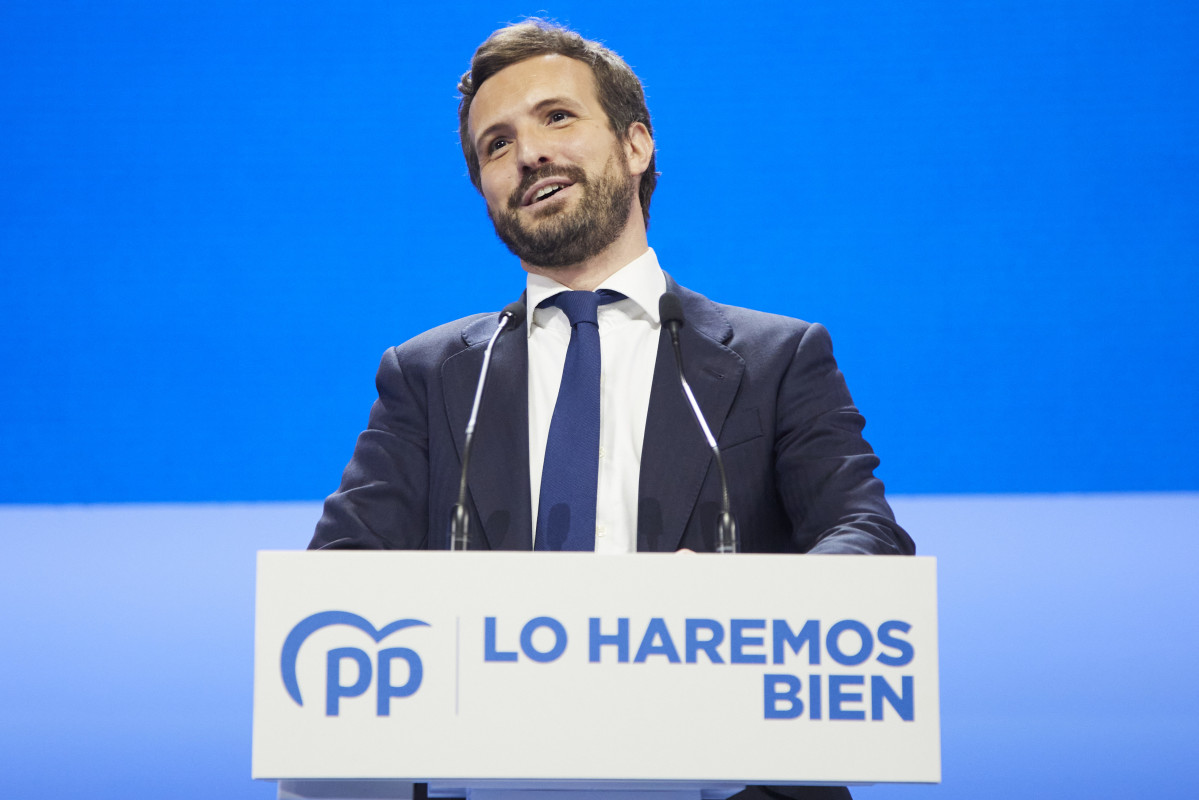 Arxiu - L'ex president del PP Pablo Casado